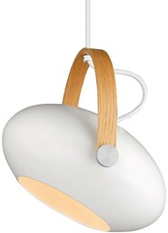 Halo Design - D.C Lampa Wisząca Ø26 White/Oak Halo Design