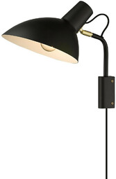 Halo Design - Metropole Lampa Ścienna Black Halo Design