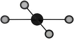 Nordlux - Clyde Flex 4 Lampa Sufitowa Black Nordlux