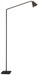 Nemo Lighting - Untitled Reading Cone Lampa Podłogowa 2700K Black/Gold Nemo Lighting