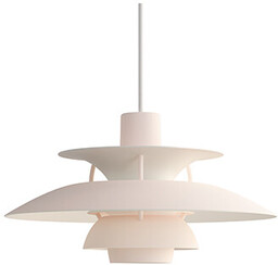 Louis Poulsen - PH 5 Mini Lampa Wisząca Monochrome Pale Blush Louis Poulsen