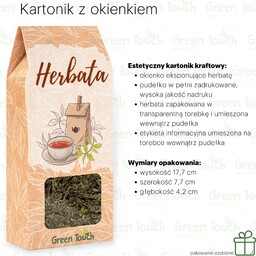 Gunpowder klasyczny (Pakowanie ozdobne, Kartonik z okienkiem 60 g)