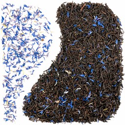 Earl Grey niebieski blue z bławatkiem (Torba 1 kg, Pakowanie standardowe)
