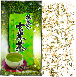 Matcha Iri Genmaicha 70 g herbata japońska Bancha z dodatkiem prażonego ryżu oraz matchy