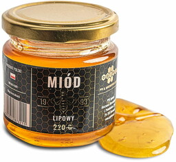 Naturalny miód lipowy 220 g.