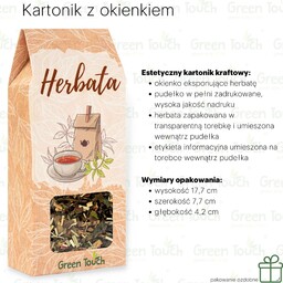 Herbata biała Jaśminowa Pai Mu Tan Jasmine Burst (Pakowanie ozdobne, Kartonik z okienkiem 40 g)