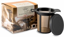 Zaparzacz do herbaty z sitkiem i pokrywką do dużych dzbanków