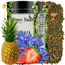 Smakowa herbata zielona Blue Garden (Torebka 50 g, Pakowanie standardowe)