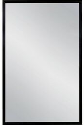 Lustro łazienkowe w czarnej ramie aluminiowej 50x80cm