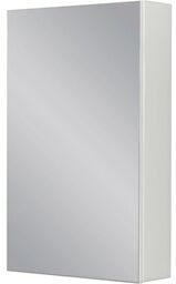 Szafka łazienkowa z lustrem biała 50x80 cm FOKUS NEW