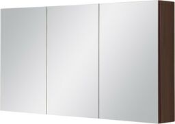 Szafka łazienkowa z lustrem wenge mat 120x65cm FOKUS