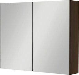 Szafka łazienkowa z lustrem wenge mat 80x65cm FOKUS