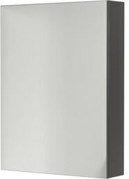 Szafka łazienkowa z lustrem szara 60x80 cm FOKUS NEW