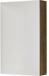 Szafka łazienkowa z lustrem antyczne drewno 50x80cm FOKUS