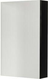 Szafka łazienkowa z lustrem czarna 50x80cm FOKUS