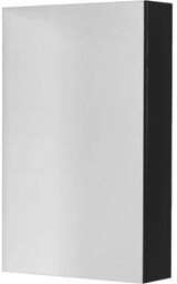 Szafka łazienkowa z lustrem czarna matowa 50x80cm BELLI GOLD