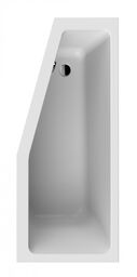 Wanna narożna asymetryczna akrylowa SC08-WAL/P 160x70 cm do zabudowy - Prawa