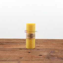 Świeca z węzy pszczelej walec - 10cm