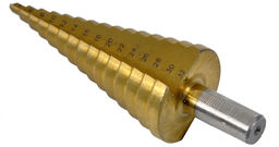 Geko Wiertło stożkowe stopniowe 4-32mm HSS + tytan G38500
