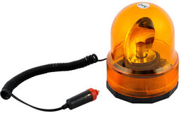 Geko Lampa błyskowa ostrzegawcza sygnalizator kogut 24V G01830