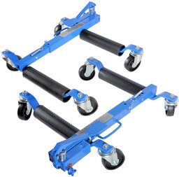 Geko Rolki transportowe 680kg mobilny podnośnik wózek G02140-2SZT
