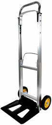 Geko Wózek transportowy magazynowy składany 90kg aluminium G71103