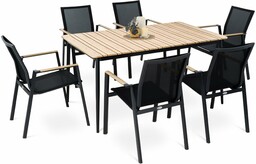 Zestaw mebli ogrodowych Brivio 6+1