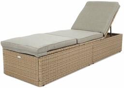 Leżanka ogrodowa Asco - Beżowa