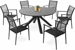 Zestaw mebli ogrodowych Ottana 6+1