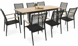 Zestaw mebli ogrodowych Mozzate 8+1