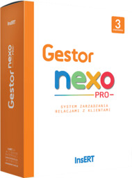 Gestor nexo upgrade do nexo PRO 3 stanowiska