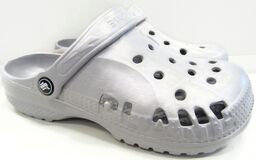 Kroksy klapki dziecięce chodaki piankowe 3006 szary