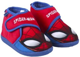 Kapcie dziecięce na rzepy 4885 SPIDERMAN