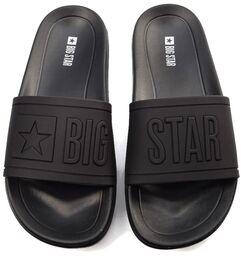 Klapki damskie Big Star DD274A271 czarne