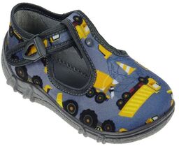 Kapcie dziecięce z klamrą AUTA RAWEKS Hugo40