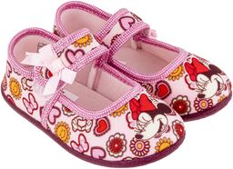 Kapcie na rzepy baleriny 10023 MYSZKA MINNIE