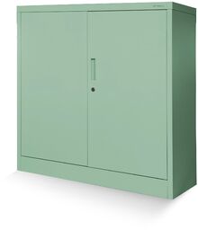JAN NOWAK Szafka metalowa BEATA, 900 x 930 x 400 mm, Fresh Style: pastelowy zielony