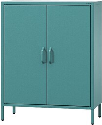 JAN NOWAK Szafka z półkami VITO 800 x 1015 x 400 mm, Modern: morski