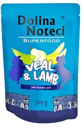 Dolina Noteci Superfood - cielęcina i jagnięcina 300g /saszetka