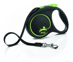 Flexi BLACK DESIGN taśma - zielona