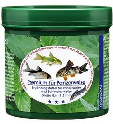 Naturefood Premium für Panzerwelse - pokarm uzupełniający dla kirysków, zbrojników i gatunków pokrewnych