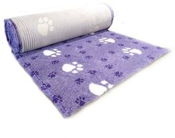 Canifel Posłanie Dry Bed - duże łapki, biało/chabrowe