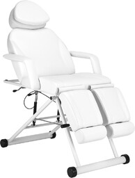 Fotel kosmetyczny azzurro 563s pedi biały