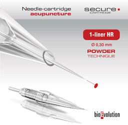 Moduł/kartridż do makijażu permanentnego (metody pudrowej) 1-liner 0.30 HR Powder Technique SECURE