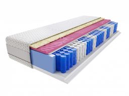 Materac Devi Molet 180x220 cm Średnio twardy Profilowany Pianka HR