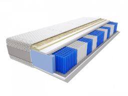 Materac Rima Multipocket100x130 cm Miękki Średnio Twardy 2x Visco Memory