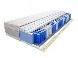 Materac Dakar 75x180 cm Średnio twardy Lateksowy