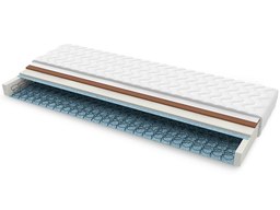 Materac bonellowy BARI 70x225 cm Jednostronny Twardy z kokosem