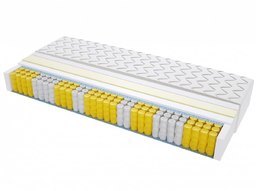 Materac kieszeniowy PALERMO MAX PLUS 120x225 cm Jednostronny Średnio twardy