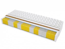 Materac kieszeniowy MEDIOLAN MULTIPOCKET 160x210 cm Dwustronny Średnio twardy / twardy